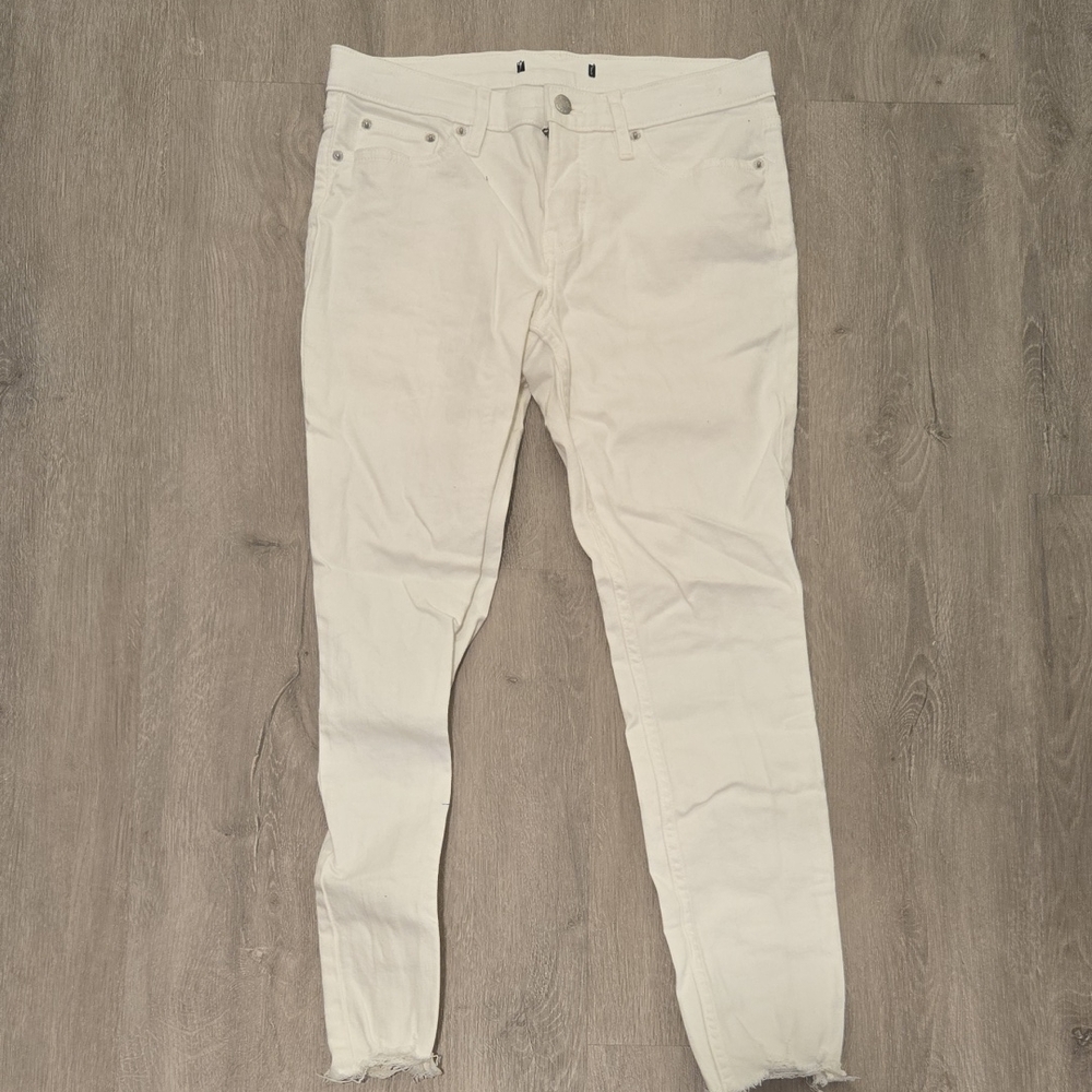 White Calvin KLEIN Skinny Jeans